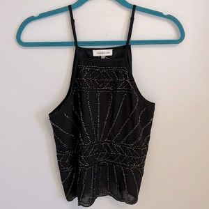 Sugar+Lips Beaded Tank Top